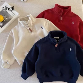 Áo khoác nỉ lót lông cừu Lemon Kids dành cho bé -Giá sỉ 159k 