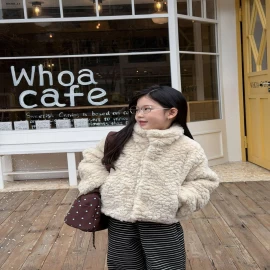 ÁO KHOÁC LÔNG ẤM CHO BÉ AMBB-Giá sỉ  sz 90-150: 369k sz 160: 404k  sz 170: 445k 