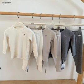 BỘ NỈ BÔNG BLUEDOG CHO BÉ-Giá sỉ 124k