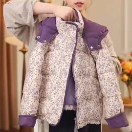 ÁO PHAO HOA NHÍ LÓT LÔNG-Giá sỉ 299k