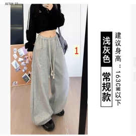 QUẦN ỐNG RỘNG LƯNG THUN DÂY RÚT- sỉ 150k