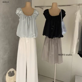 ÁO BÍ CỔ CHUN W.G.W.E- sỉ 232k