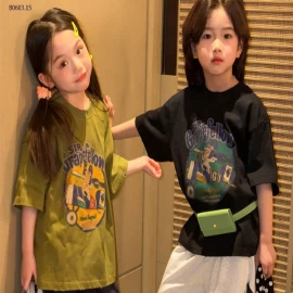 ÁO PHÔNG HỌA TIẾT HOẠT HÌNH -Giá sỉ 147k