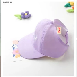 MŨ LƯỠI TRAI NỬA ĐẦU CHO BÉ HÃNG CHAOZHUO-Giá sỉ 34k