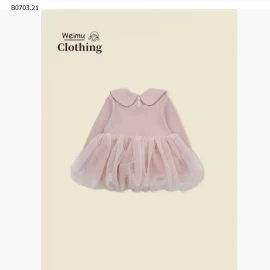 Đầm trẻ em Vimu cho bé gáiGiá sỉ 205k