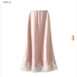 CHÂN VÁY LỤA SATIN ĐUÔI CÁ ANGLE- sỉ 216k