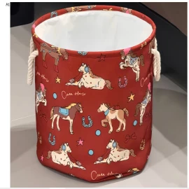 GIỎ ĐỰNG ĐỒ HÌNH NGỰA - sỉ 220k/set 2c