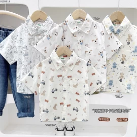 ÁO SƠ MI IN HÌNH KACADY Giá sỉ 123k