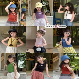 ÁO SÁT NÁCH CHO BÉ GÁI  nhà AMBB giá sỉ  sz 90-150 : 83k sz 160 : 93k sz 170 : 103k