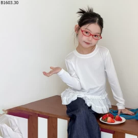 Áo thun Elmo kiểu Hàn Quốc cho bé gái NHÀ AMBB giá sỉ  sz 100-150 : 135k sz 160 : 145k sz 170 : 158k