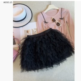 CHÂN VÁY CẠP CHUN ANNA sỉ 225k