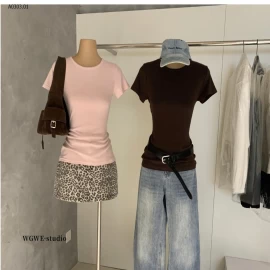 ÁO THUN CỘC TAY W.G.W.E- sỉ 170k