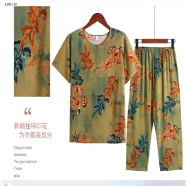 BỘ ĐỒ LANH HÈ TRUNG NIÊN - sỉ 114k