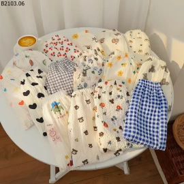 QUẦN CHỐNG MUỖI CHO BÉ  gia sỉ 88k/set 2c chọn màu