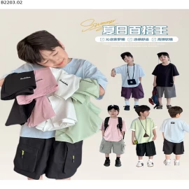 ÁO PHÔNG BÉ TRAI AMBBKIDS sz 90-150--- G.i.á 97k  sz 160--- G.i.á 107k  sz 170--- G.i.á 117k