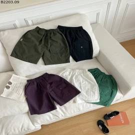 Quần short  túi hộp trẻ em vải nylon crepe Elmo Baby gia si sz 90-150--- G.i.á 115k sz 160--- G.i.á 125k  sz 170--- G.i.á 139k