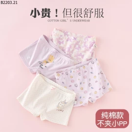 SET 4 QUẦN CHIP CHO BÉ GÁI  sỉ 96k
