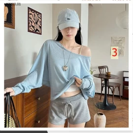 ÁO DỆT LỆCH VAI CÁNH DƠI- sỉ 114k