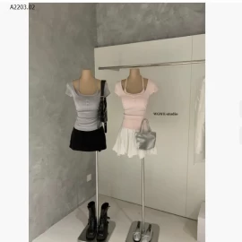 ÁO TULIP XẾP LI KIỂU PHÁP NHÀ W.G.W.E - sỉ 184k