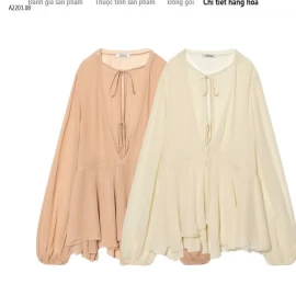 ÁO SƠ MI VOAN MỀM- sỉ 242k