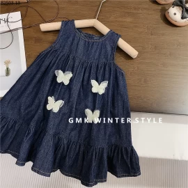 VÁY SÁT NÁCH DENIM CHO BG sỉ 208k