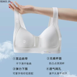ÁO BRA HỌC SINH KHÔNG GỌNG sỉ 112k/set 2c chọn màu size