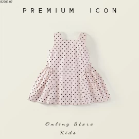 VÁY CHẤM BI BÉ GÁI nhà PREMIUM G.i.á  si 149k