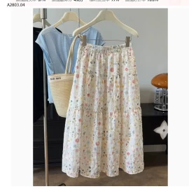 CHÂN VÁY HOA DÁNG DÀI ANNA - sỉ 188k