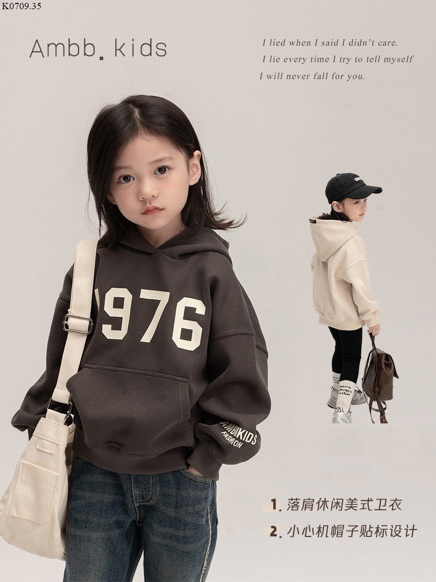 ÁO HODDIE 1976 AMBB  Sỉ 148k/1 chiếc 