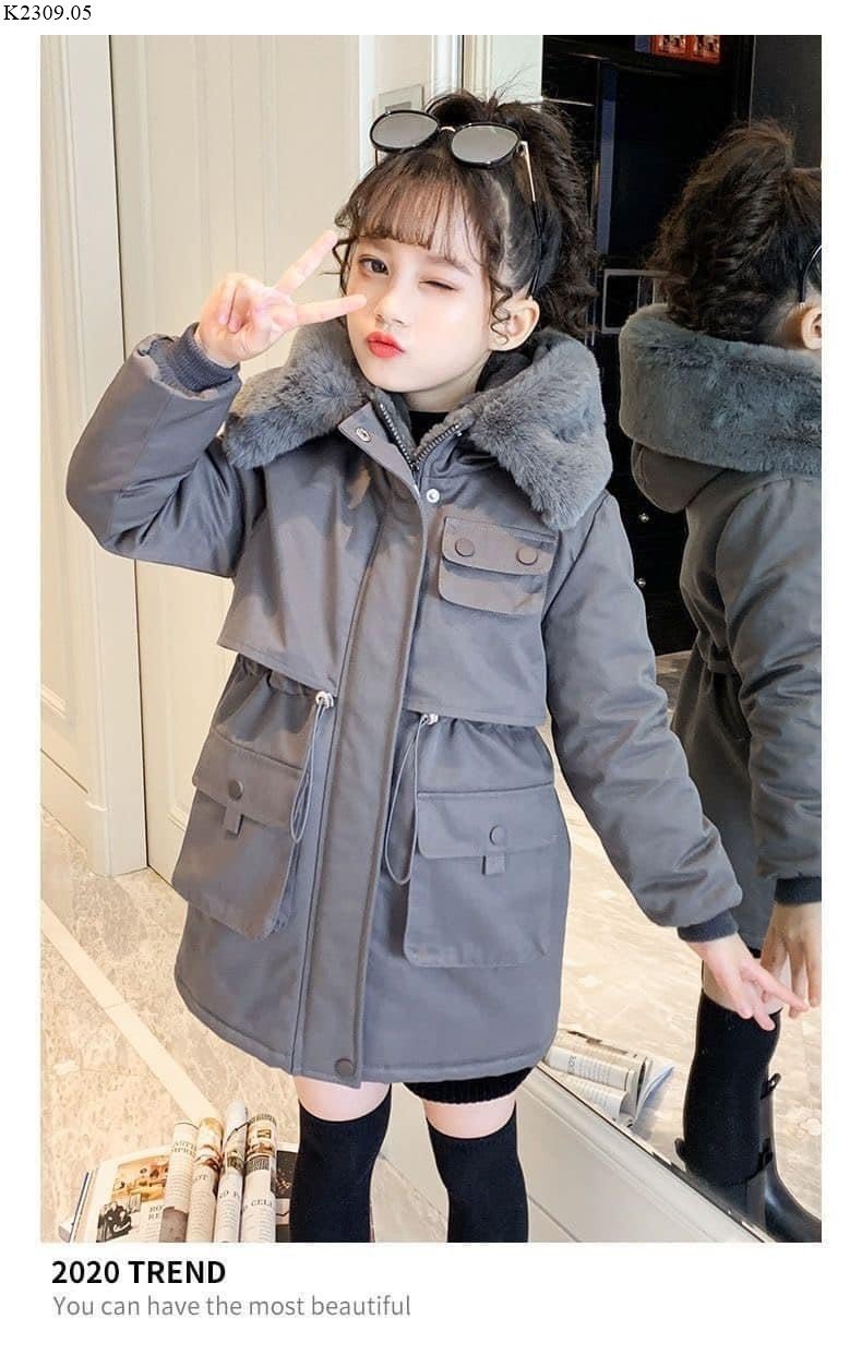 PARKA BÉ GÁI Si 259k/1 chiếc