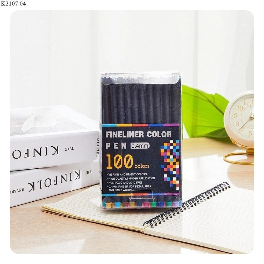 Bút Fineliner Color si 48 màu : 89k, 100 màu :154k