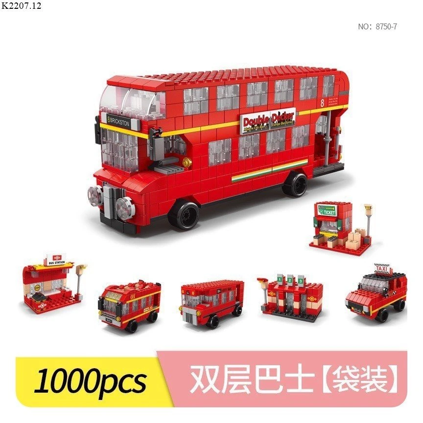 SET LEGO 1000 CHI TIẾT HÌNH XE, MÁY BAY Sỉ 136k/1 bộ