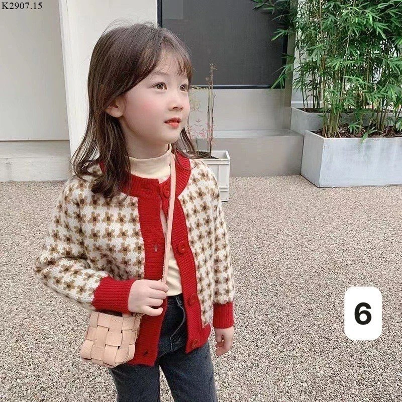 ÁO KHOÁC CARDIGAN BÉ  Si 118k/1 chiếc