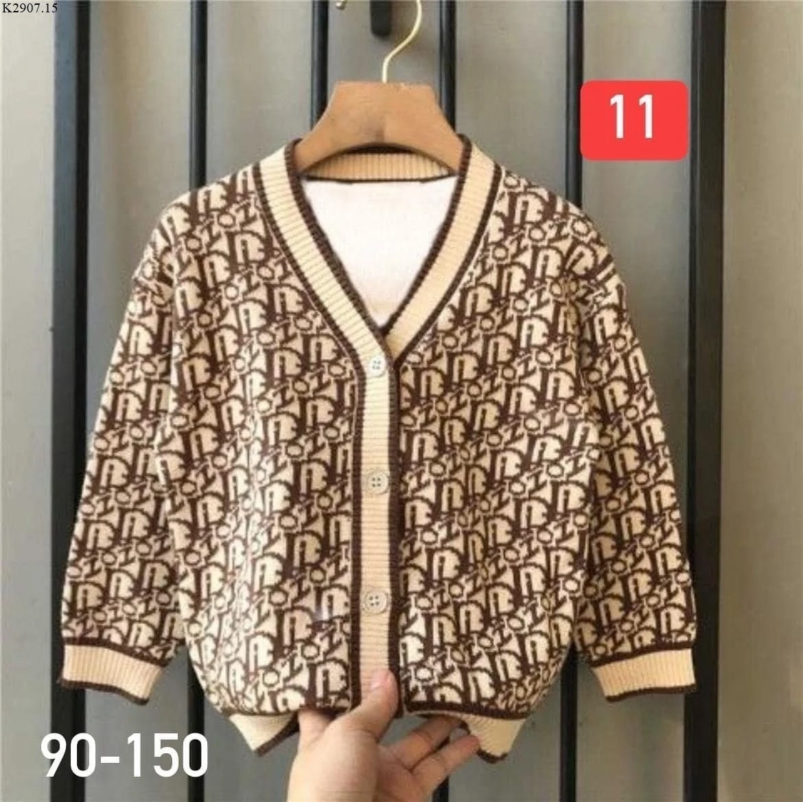 ÁO KHOÁC CARDIGAN BÉ  Si 118k/1 chiếc