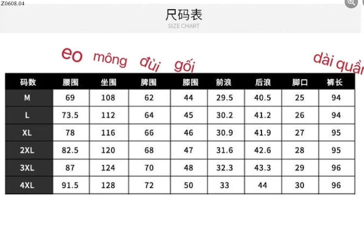 QUẦN THỂ THAO BO GẤU THÔNG HƠI NAM sí 113k/1 chiếc