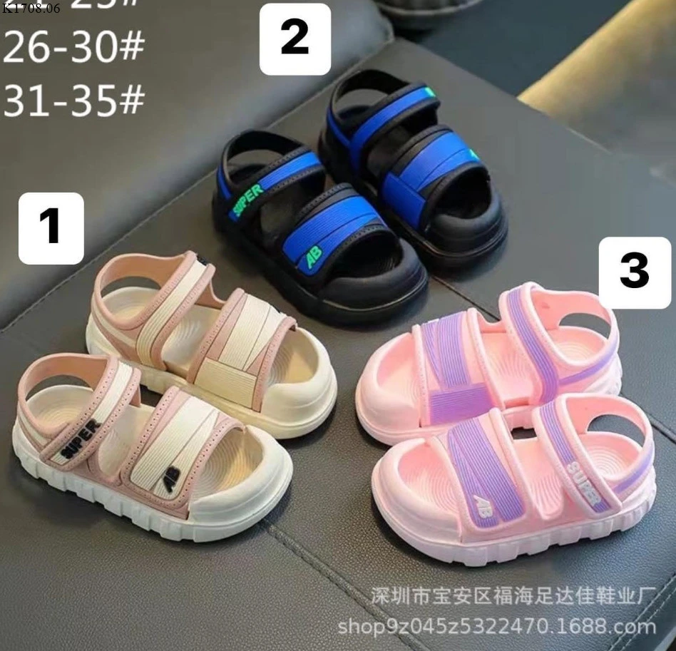 Sandal nhựa phối màu---sỉ 63k/1đôi