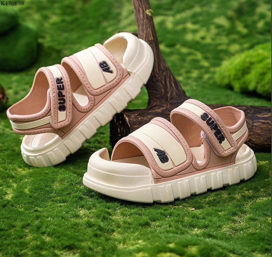 Sandal nhựa phối màu---sỉ 63k/1đôi