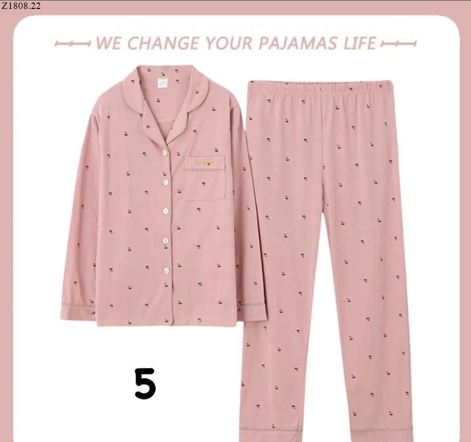 BỘ SƯU TẬP PIJAMA MẪU MỚI MÙA THU 2023 Si 123k/1 bộ