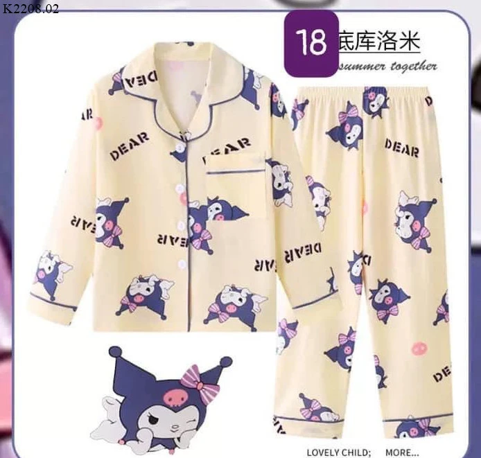 PIJAMA TRẺ EM Si 99k/1 bộ