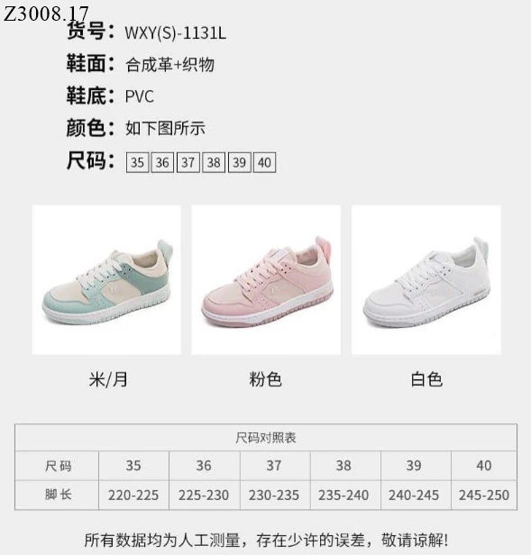 Sneaker nữ hãng WARRIOR Si 225k/1 đôi