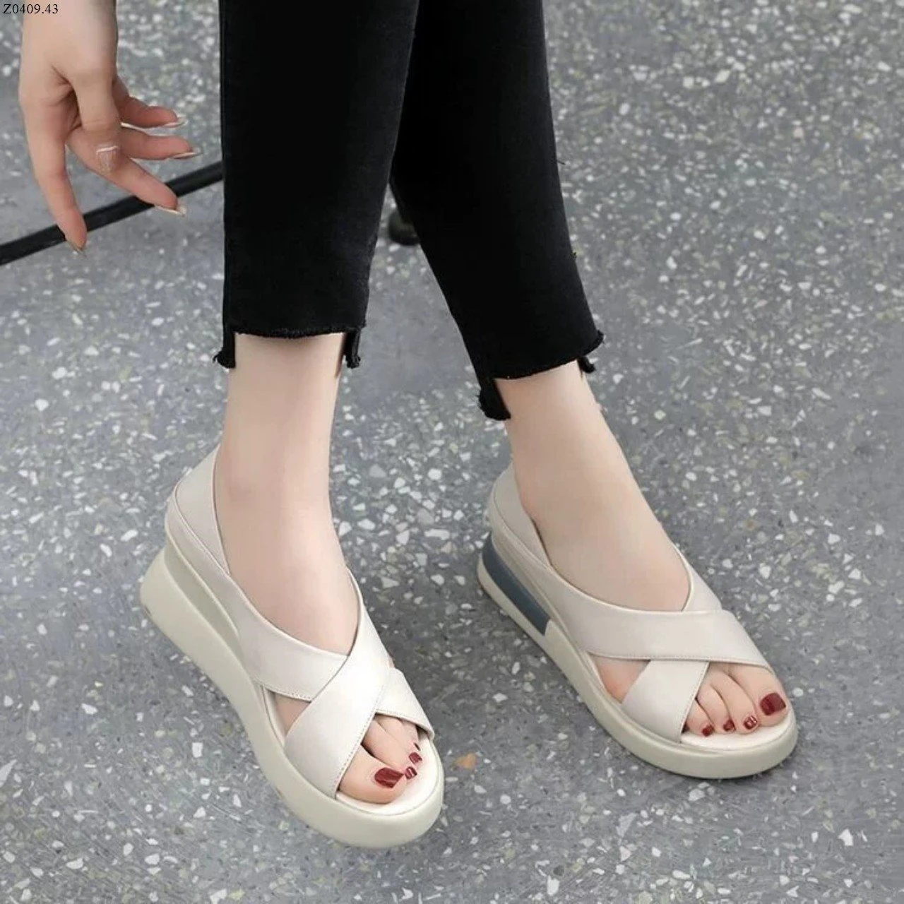 SANDAL ĐẾ XUỒNG CC Si 140k/1 đôi 