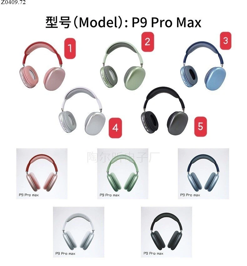 Tai nghe Bluetooth P9 Si 95k/1 chiếc