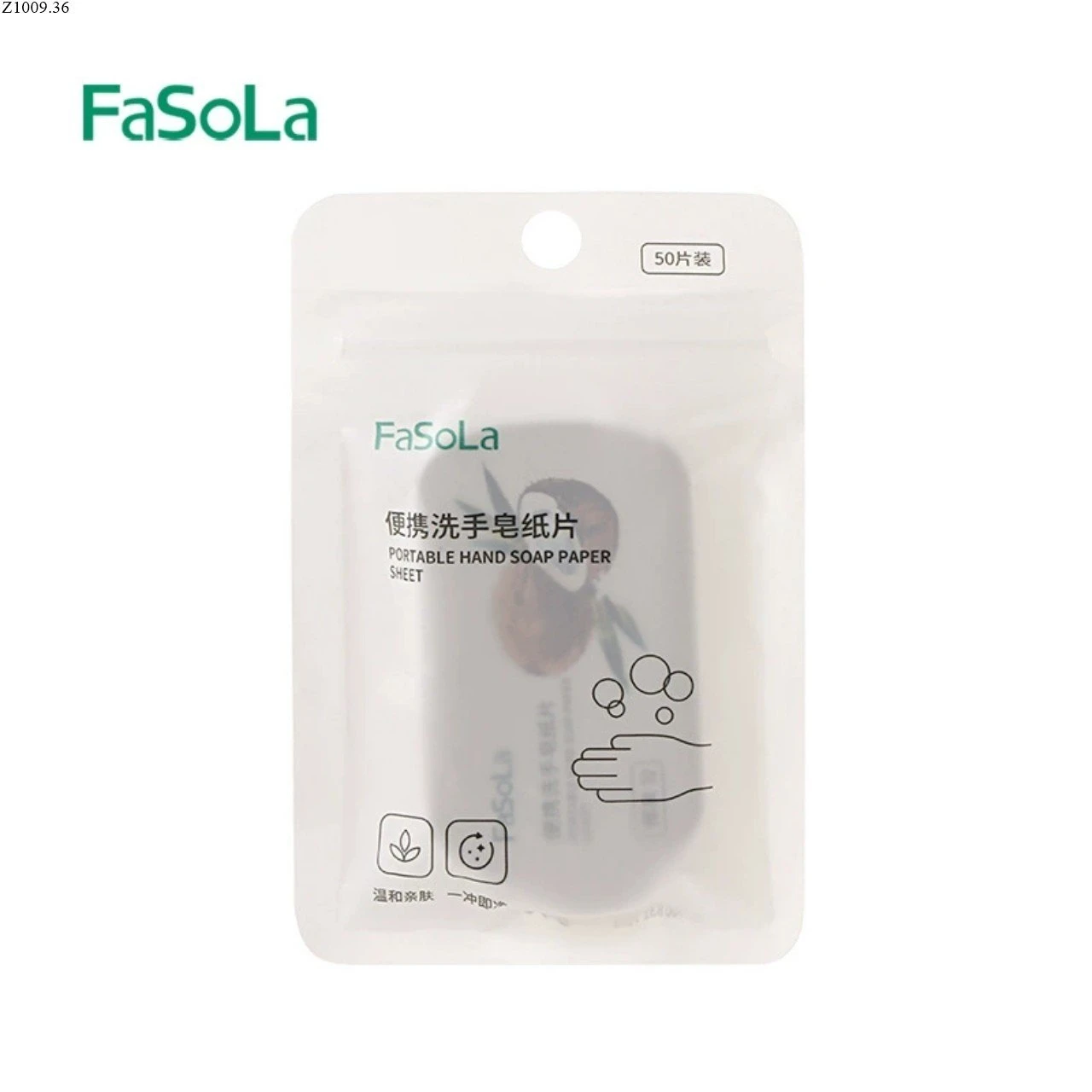 XÀ PHÒNG GIẤY BỎ TÚI HÃNG FASOLA Si 62k/1 set 3 miếng mix mùi 