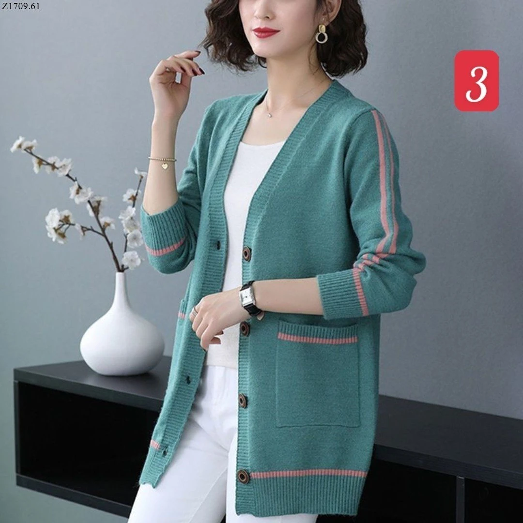 ÁO LEN CARDIGAN DÁNG LỠ Si 138k/1 chiếc