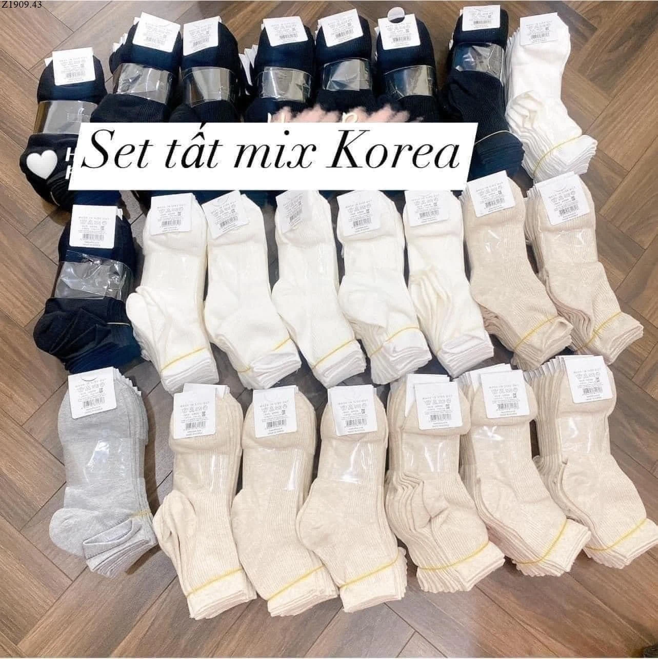 SET 10 ĐÔI TẤT CAO CỔ NỮ Si 80k/1 set 10 đôi mix màu