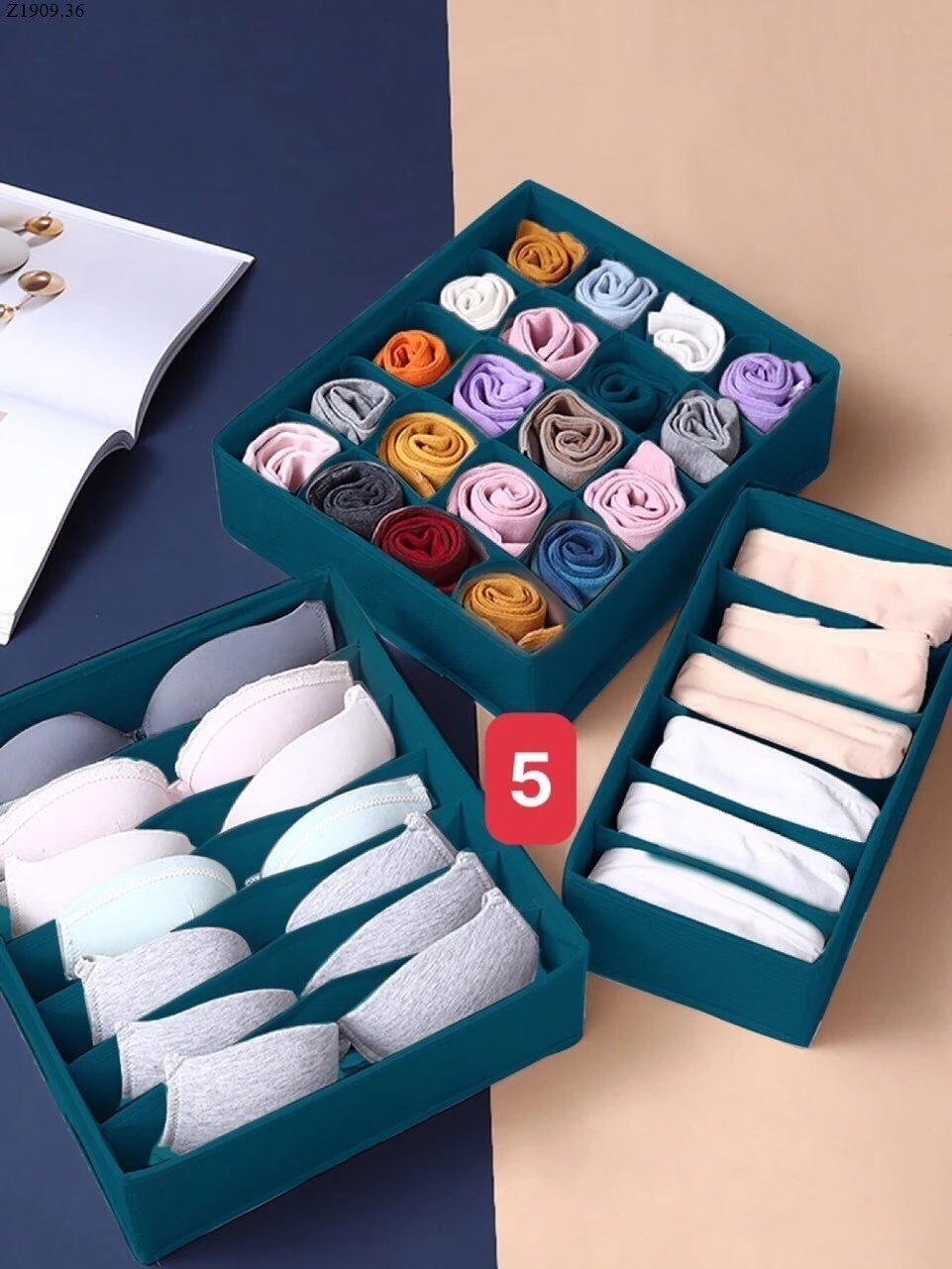 SET 3 TÚI ĐỰNG ĐỒ LÓT Si 71k/1 set 3 túi 