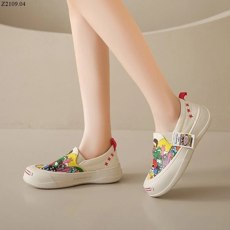 Slipon hoạt hình cute si 149k/1 đôi 