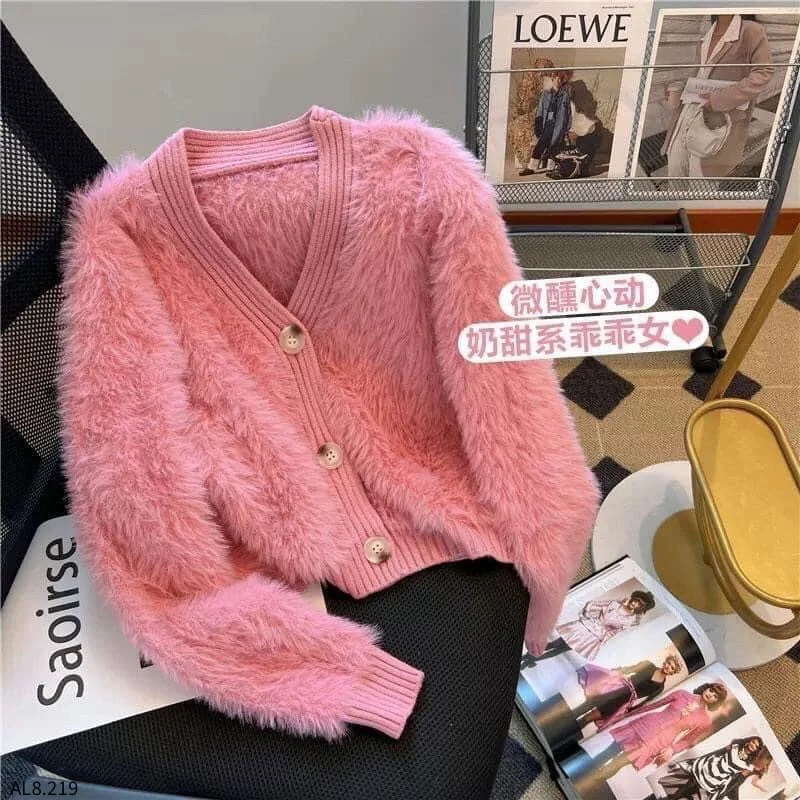 ÁO CARDIGAN LÔNG DÁNG NGẮN Si 130K/CHIẾC 