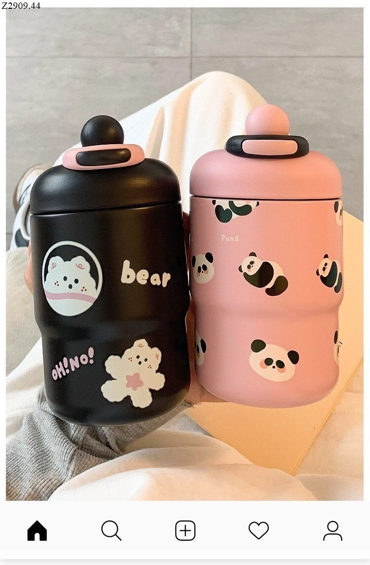 BÌNH GIỮ NHIỆT 500ML CUTE Si 107k/1 bình 