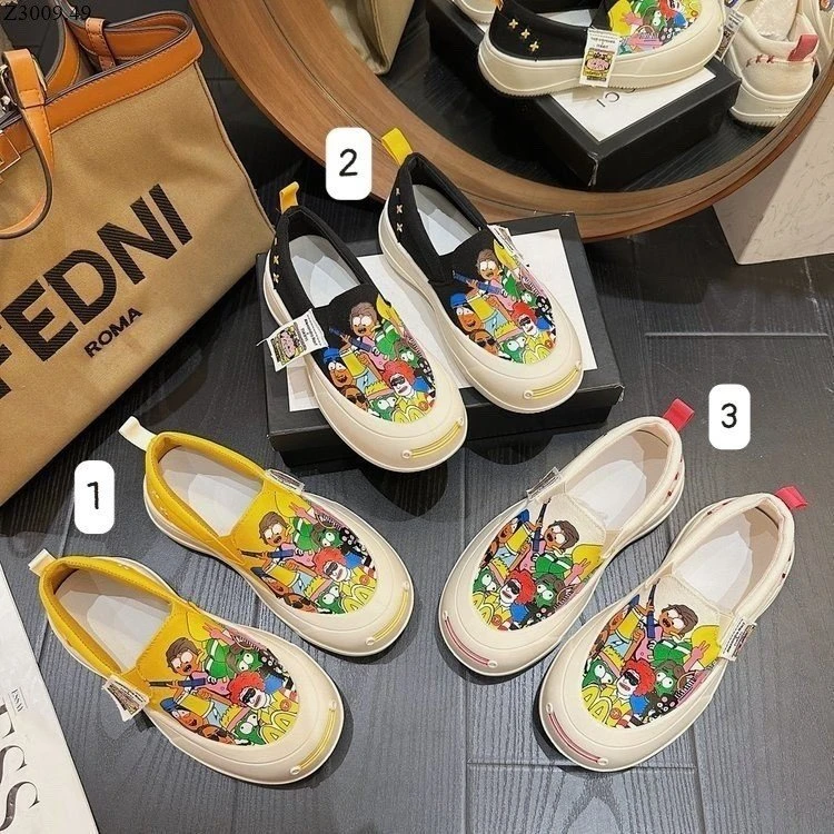 Slipon hoạt hình cute đáng yêu si 149k/1 đôi 